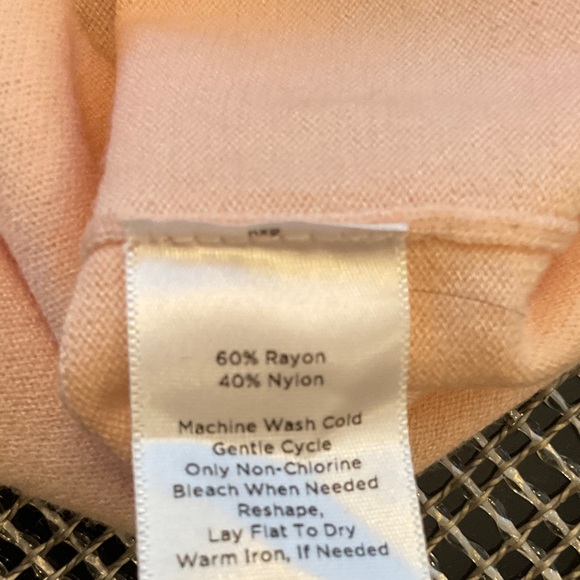 NWOT Talbots’ Light Knit Sweater in Blush - Picture 7 of 9